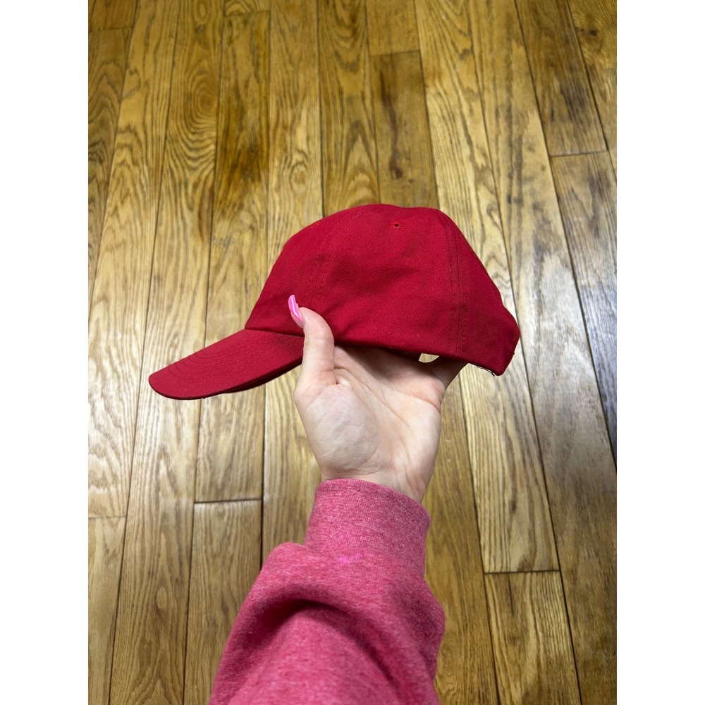 Ohio State Buckeyes Hat Cap Red Adjustable Sportsman Cotton Baseball - Picture 4 of 6
